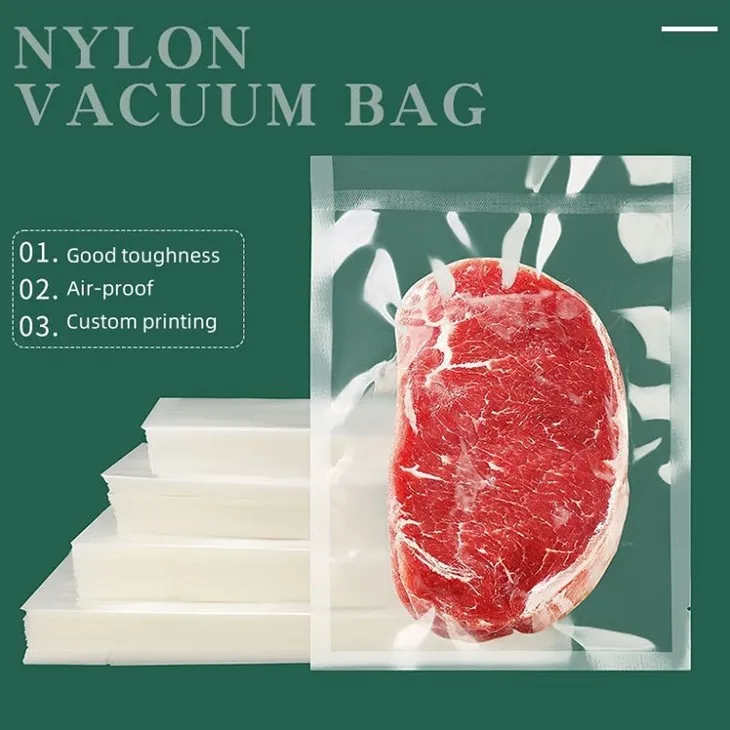 Plastové skladovacie vrecká s vákuovým uzáverom