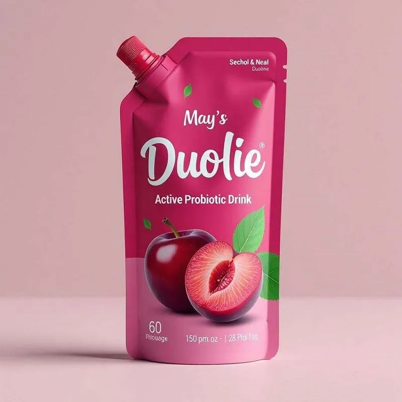 Továrenské vrecko na výlevku Vlastné plastové opakovane použiteľné vrecko na tekutinu stojace s výlevkou vrecko na omáčku vrecko na pitie vrecko na ovocný džús Doypack