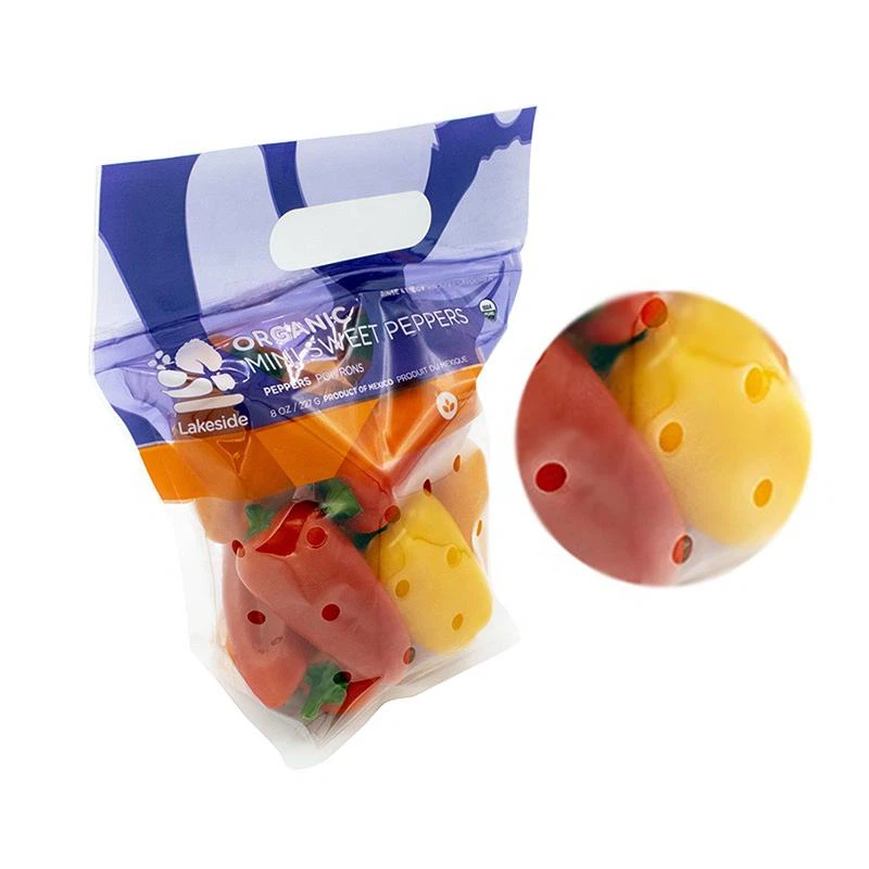 Vrecko na ovocie a zeleninu s otvormi