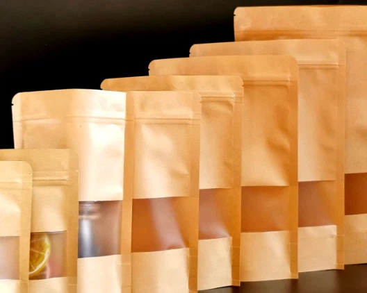 Laminované papierové tašky z kraftového papiera Znížená cena