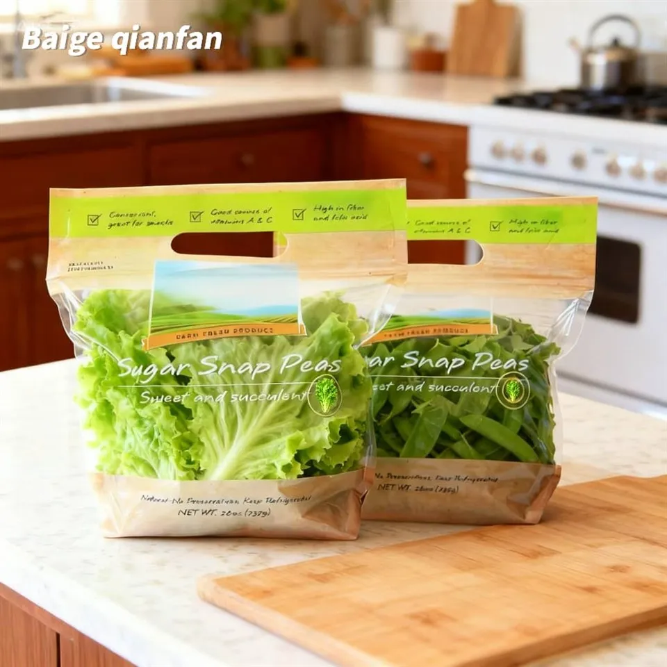 Šalátové vrecká na balenie