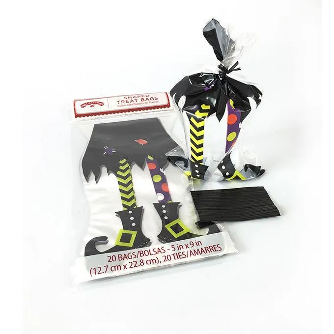 Plastový celofán OPP Halloween Treat Candy Bag Custom Tekvica