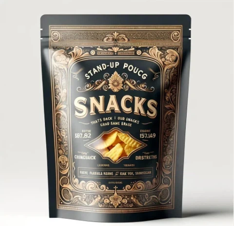 Opätovne uzatvárateľné stojace vrecúško Balenie potravín Cukríky Orech z hliníkovej fólie Plastové balenie Vrecko na zips s tepelným uzáverom